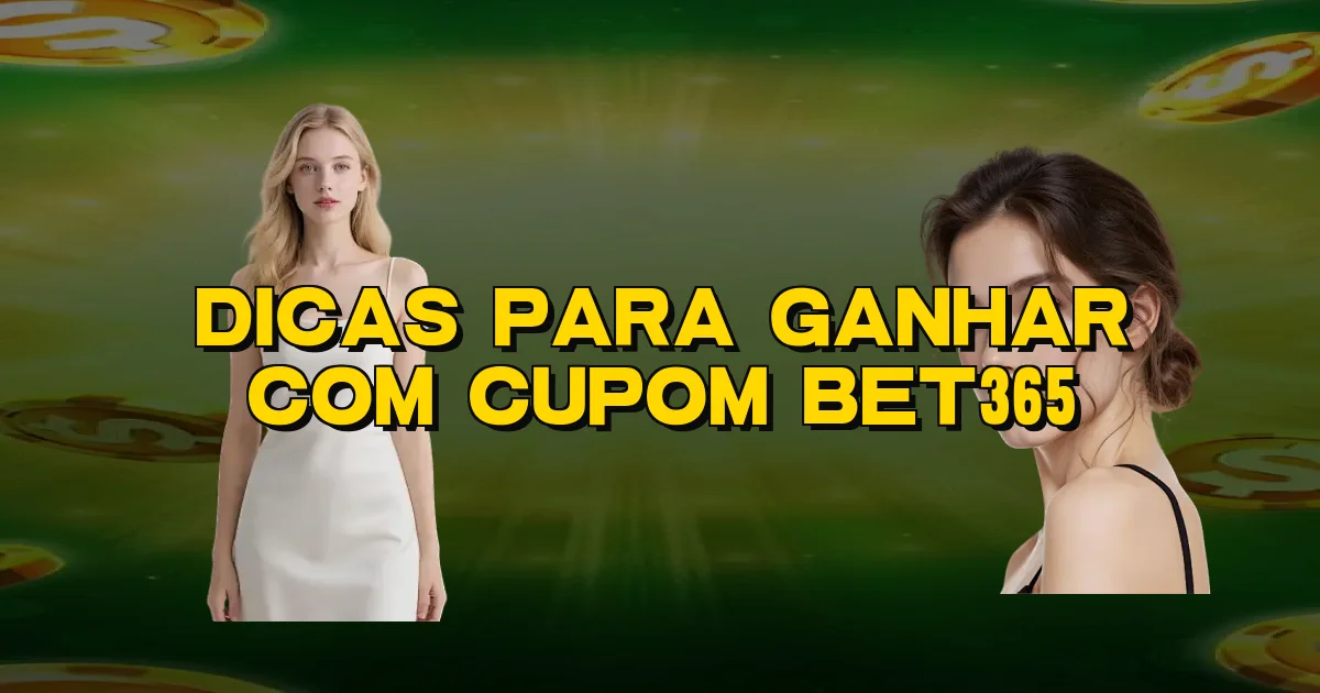 Dicas Para Ganhar Com Cupom Bet365 Oficial