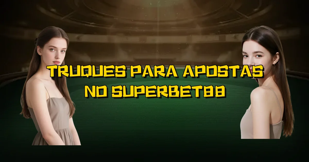 Truques Para Apostas No Superbet88 Oficial